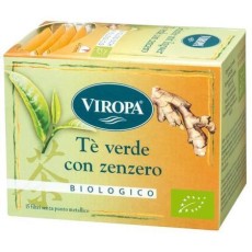 Infuso Tè Verde con Zenzero Biologico