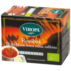 Tè Rooibos Bio Filtri senza Teina e Caffeina Viropa
