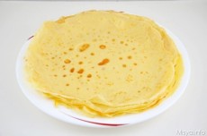 Crepes Vegane con salsa di mele